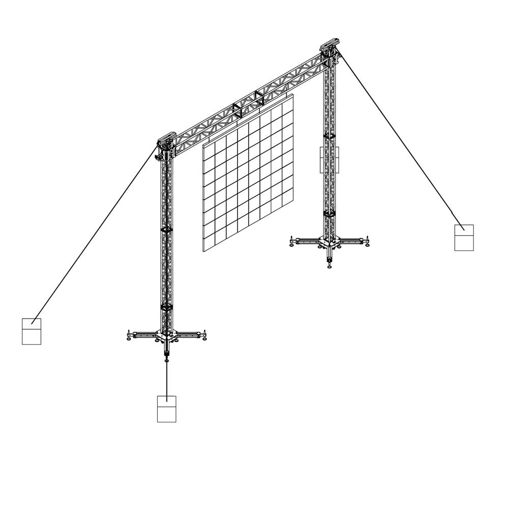 S7-H7-L1.600 - Campata di 7m con carico fino a 1.600kg