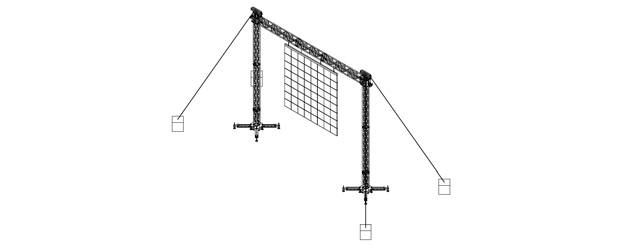 S8-H7-L1.800 - Portale adatto a carichi fino a 1800kg