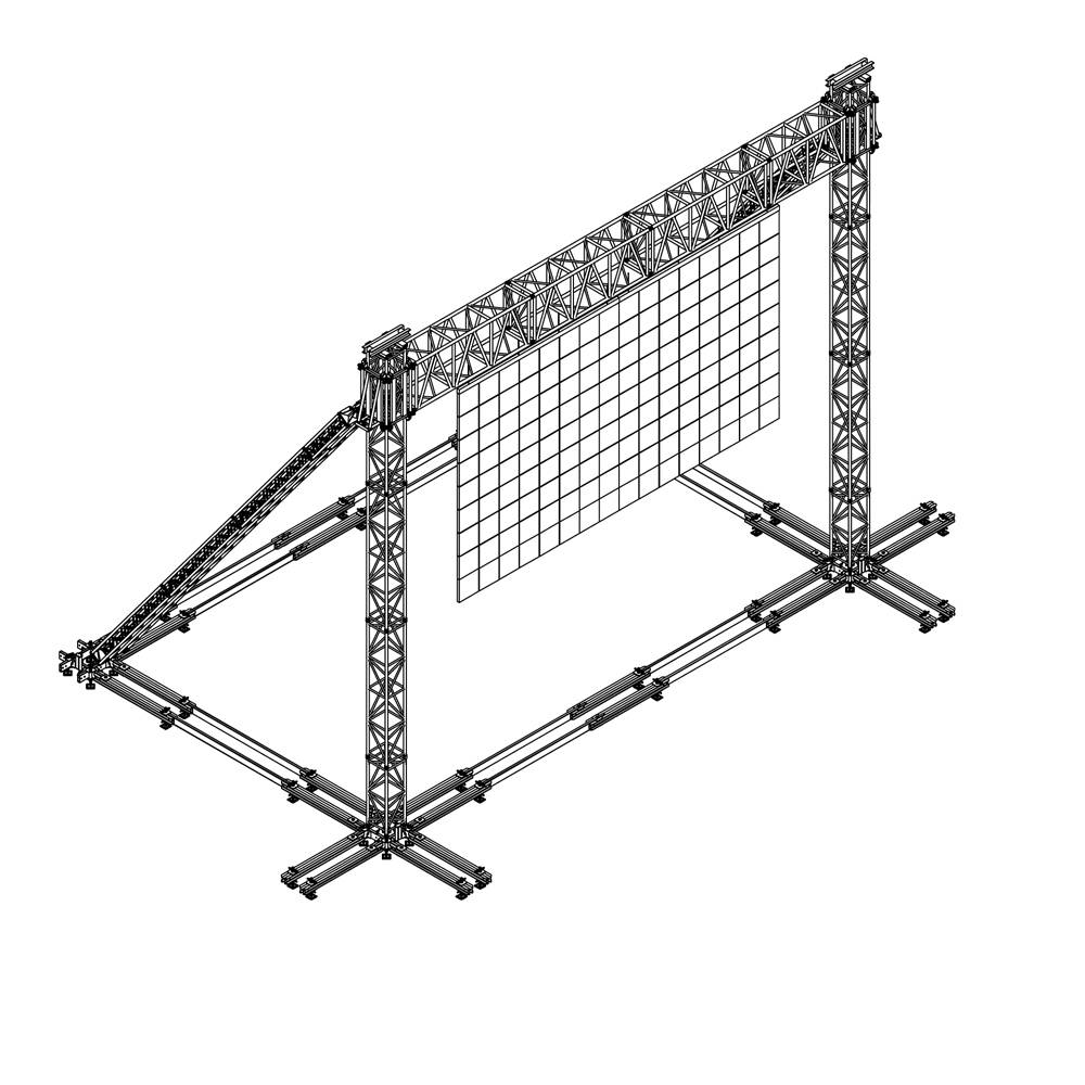 S11-H9-L6.000 - Portale adatto per carichi fino a 6.000kg