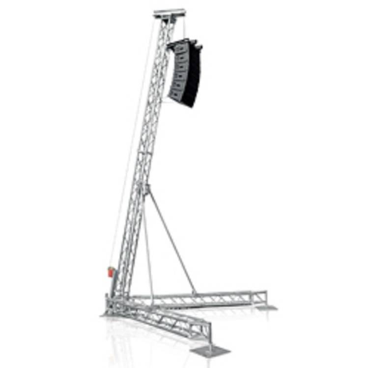 FLYINTOWER 7.5-500 - Torre PA Inclinata (h7.5m, SWL500kg)